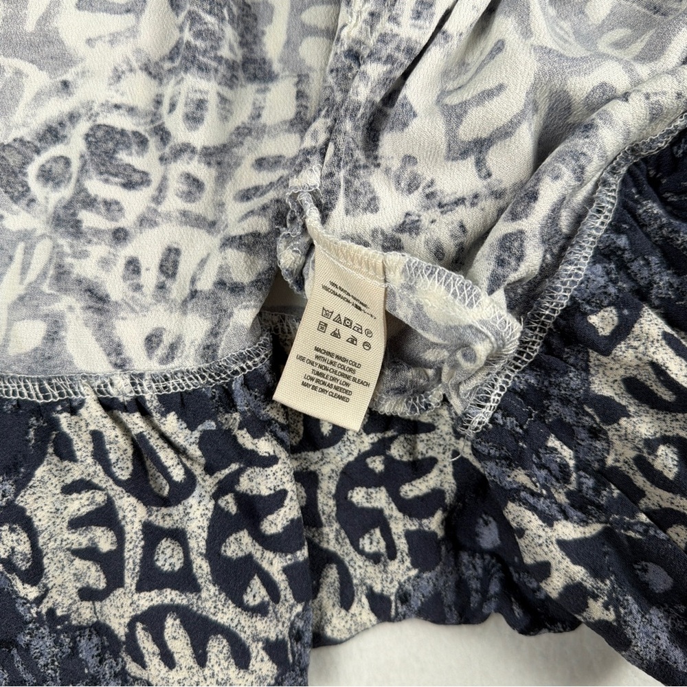 Free People Womens Beach Day Halter Mini Dress Blue Large‎ - Picture 9 of 10